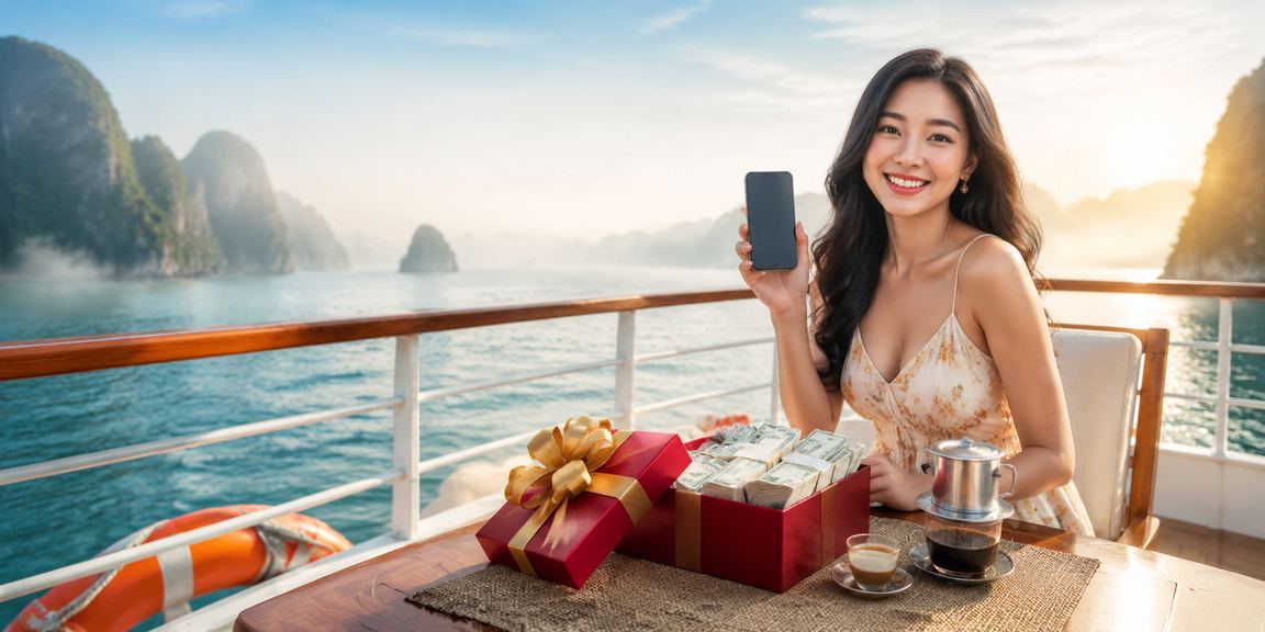 Giao diện di động ấn tượng của 1186 tại Hạ Long